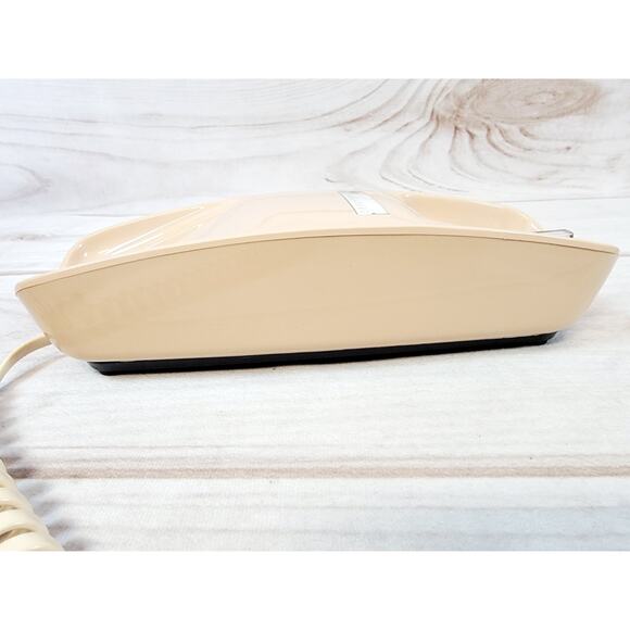 Vintage Pink Beige Trendline Trimline Rotary Dial Wall Phone Telephone TELW - Picture 7 of 16